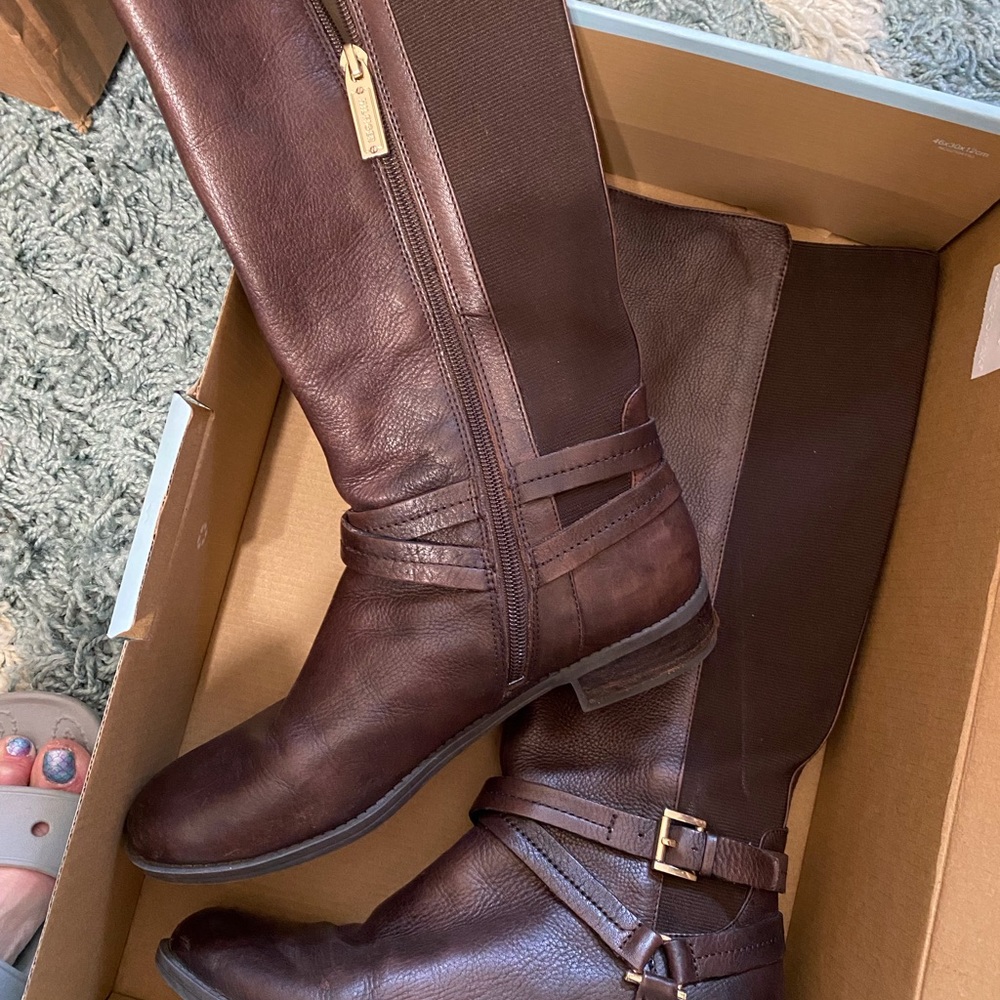 Hilfiger Brown High Boots
